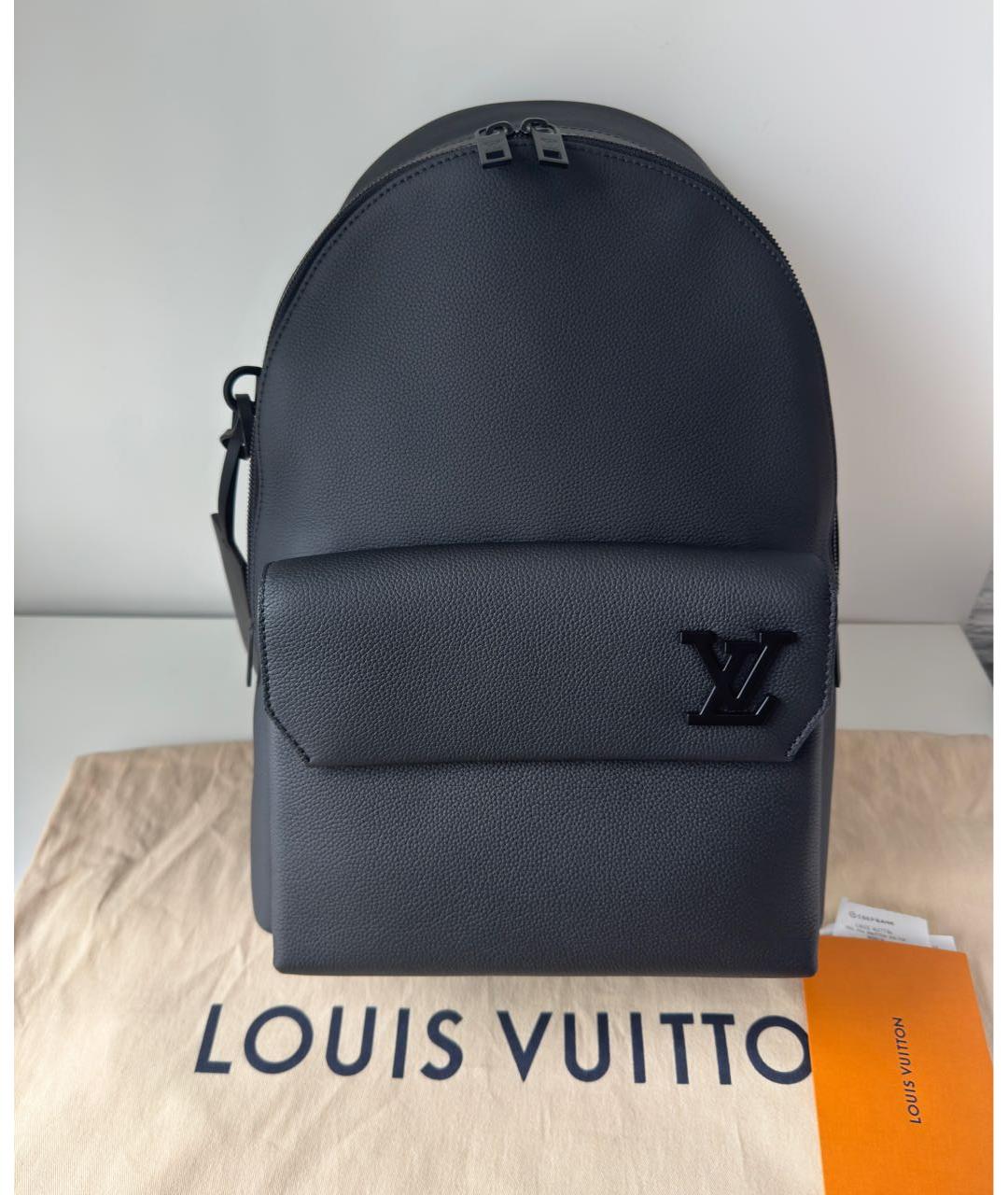 LOUIS VUITTON Черный рюкзак, фото 2