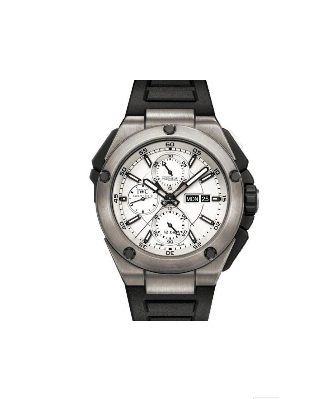 IWC Серые титановые часы, фото 7
