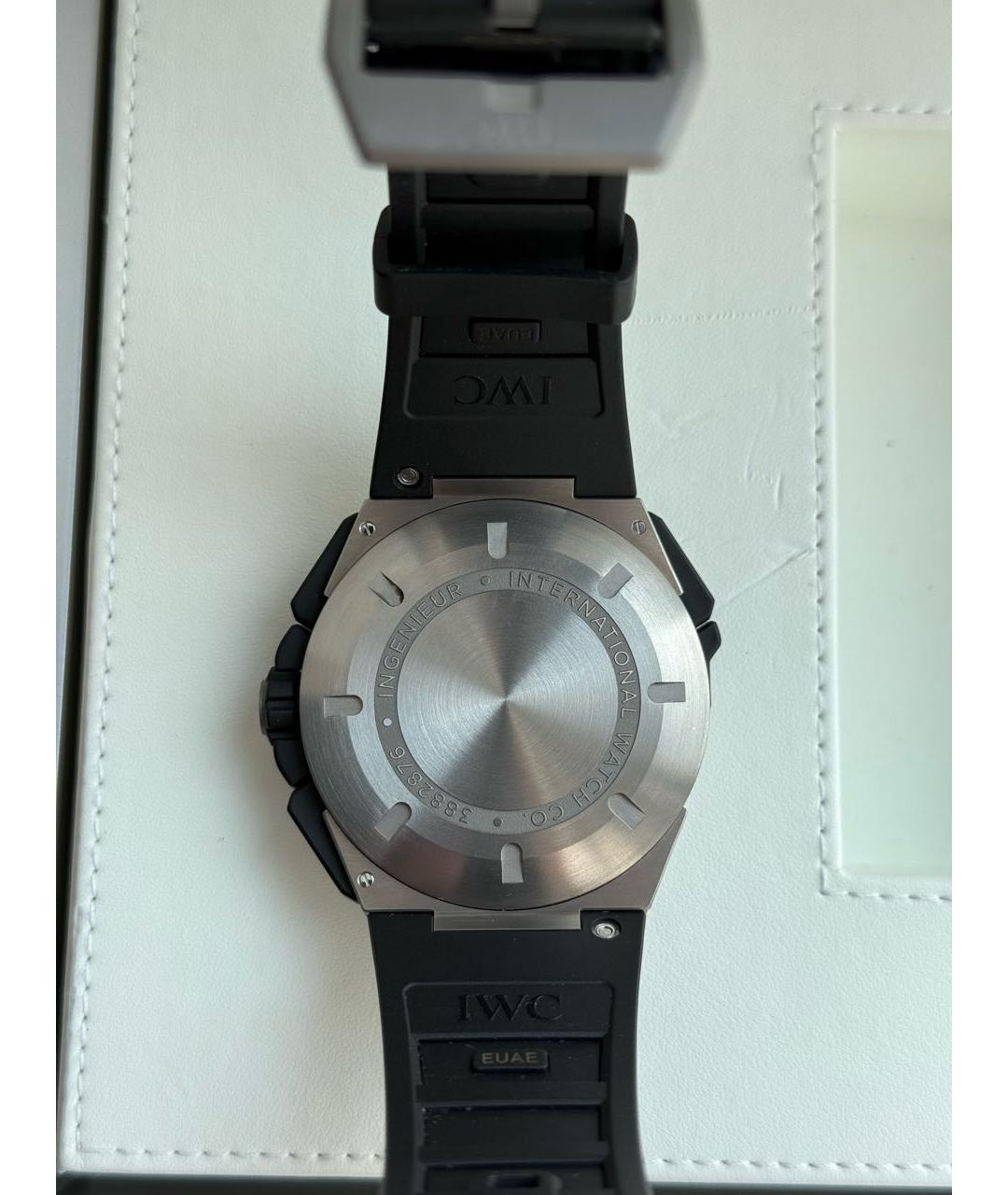 IWC Серые титановые часы, фото 6