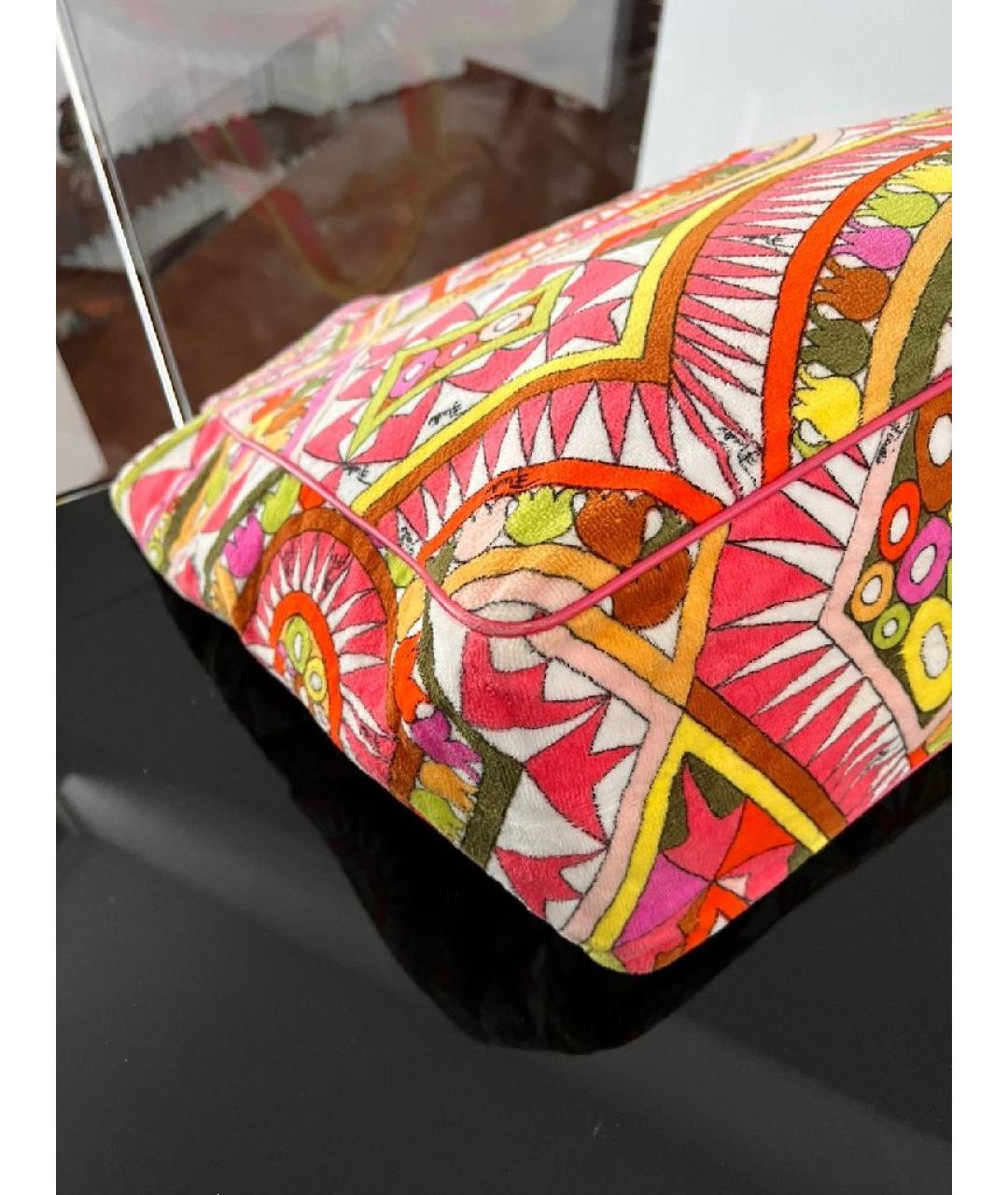 EMILIO PUCCI Мульти хлопковая сумка с короткими ручками, фото 8