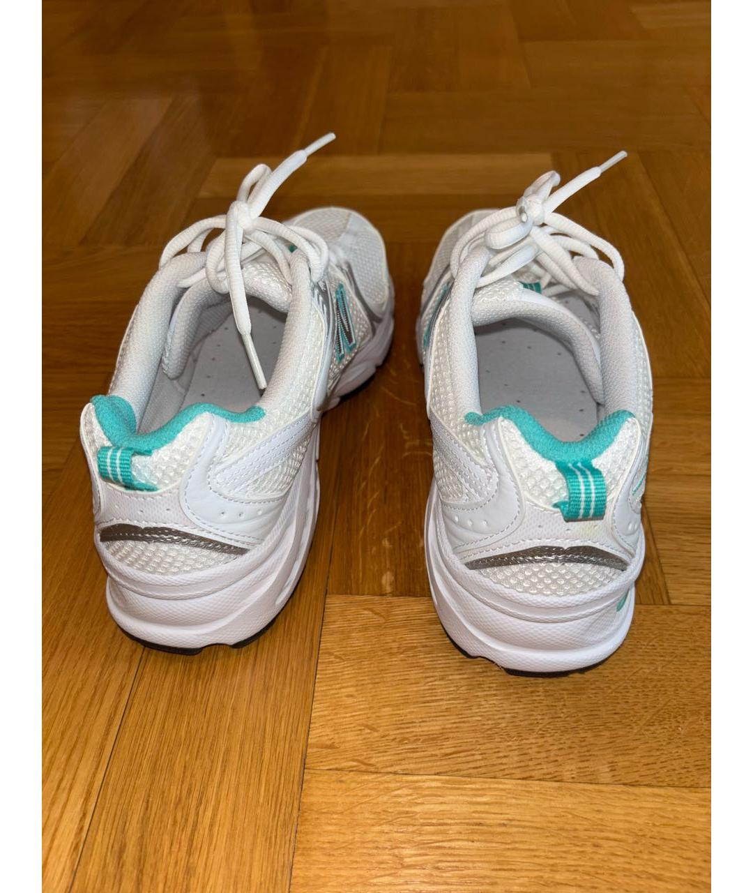 NEW BALANCE Белые кожаные кроссовки, фото 4