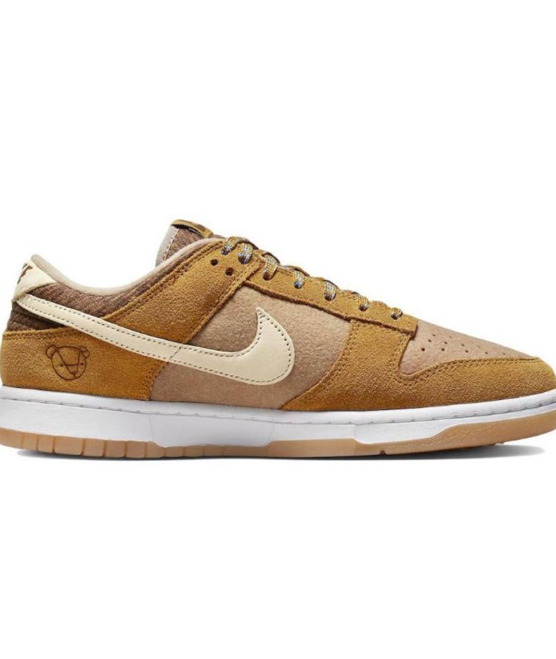 NIKE Коричневые замшевые кроссовки, фото 3