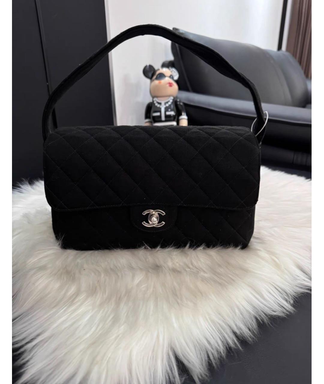 CHANEL Черная сумка через плечо, фото 9