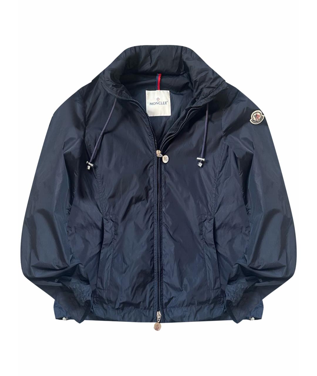 MONCLER Темно-синяя куртка, фото 1