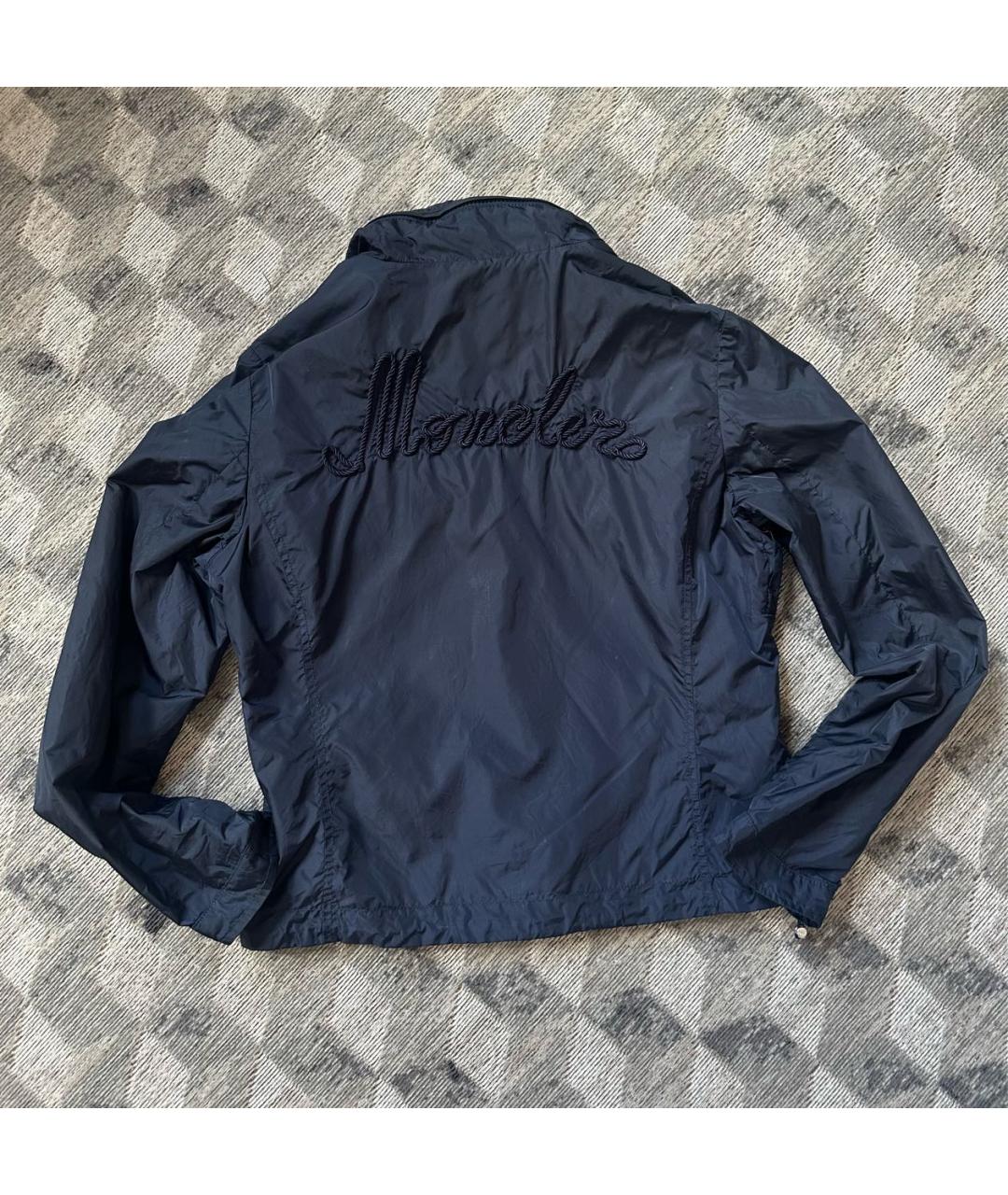 MONCLER Темно-синяя куртка, фото 2