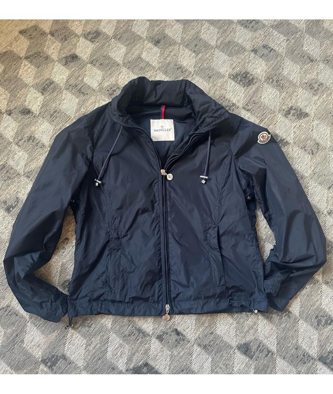 MONCLER Темно-синяя куртка, фото 9