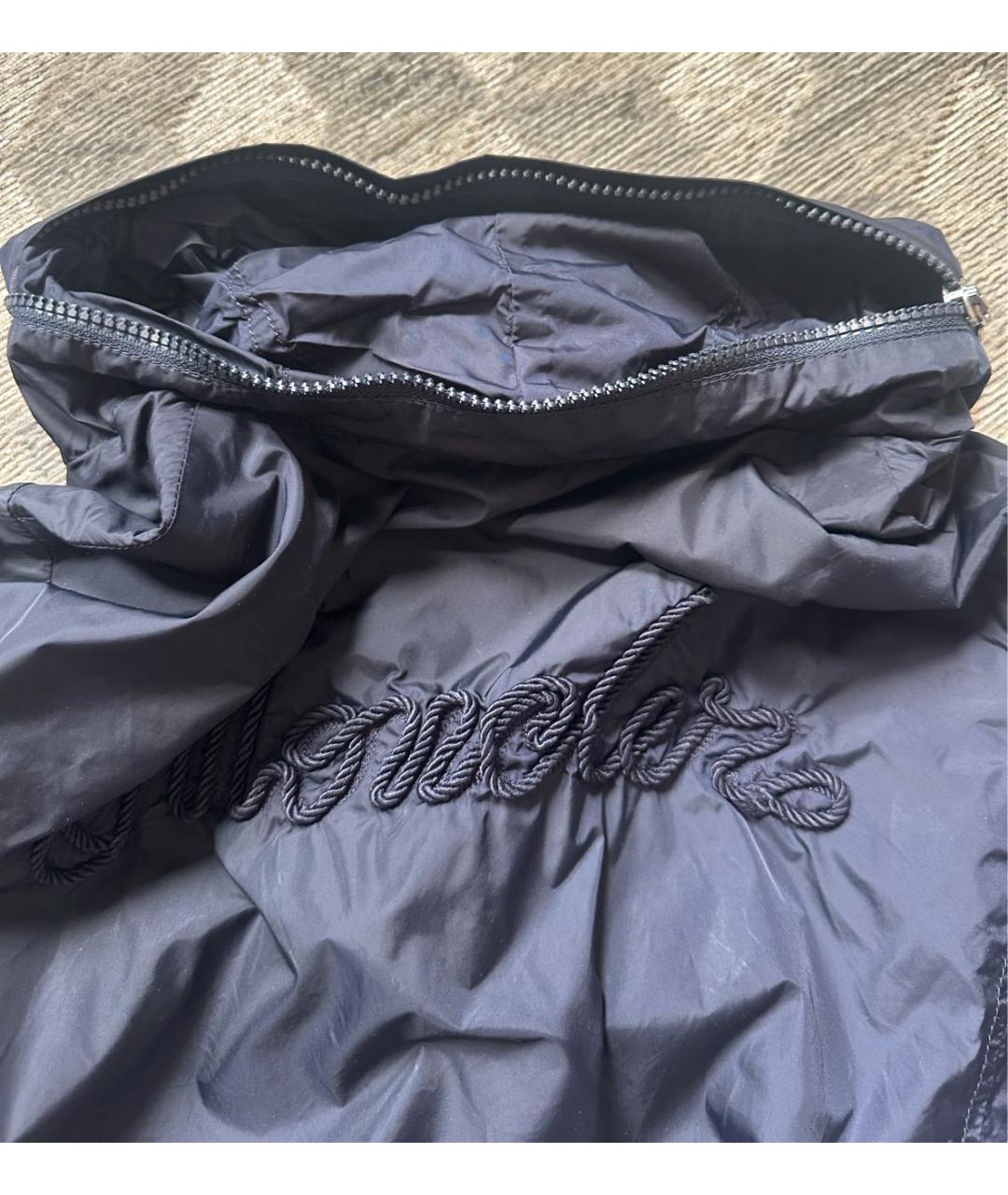 MONCLER Темно-синяя куртка, фото 5