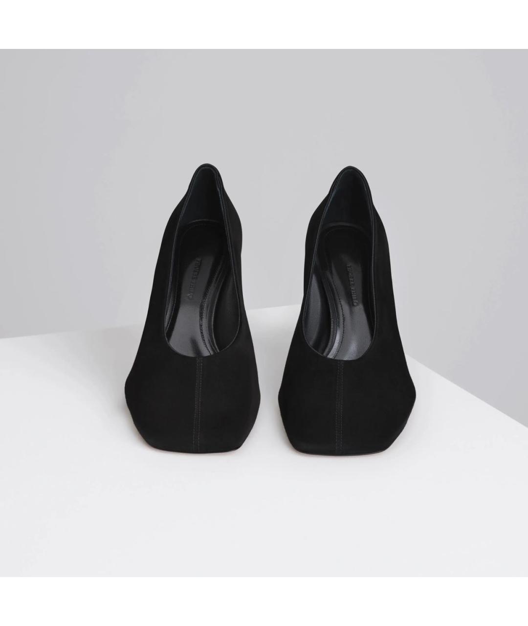 PHOEBE PHILO Черные замшевые туфли, фото 3