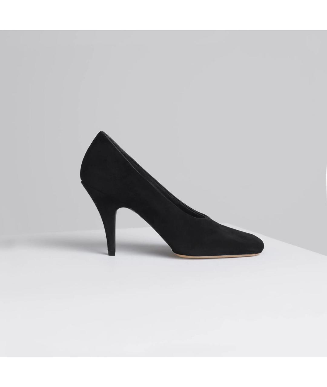 PHOEBE PHILO Черные замшевые туфли, фото 4