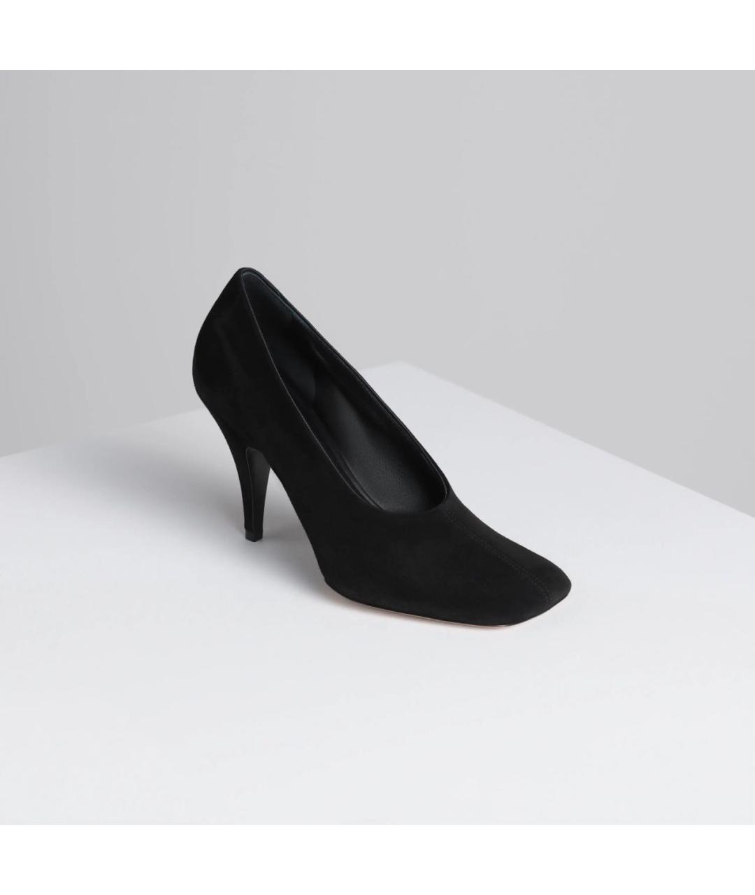 PHOEBE PHILO Черные замшевые туфли, фото 2