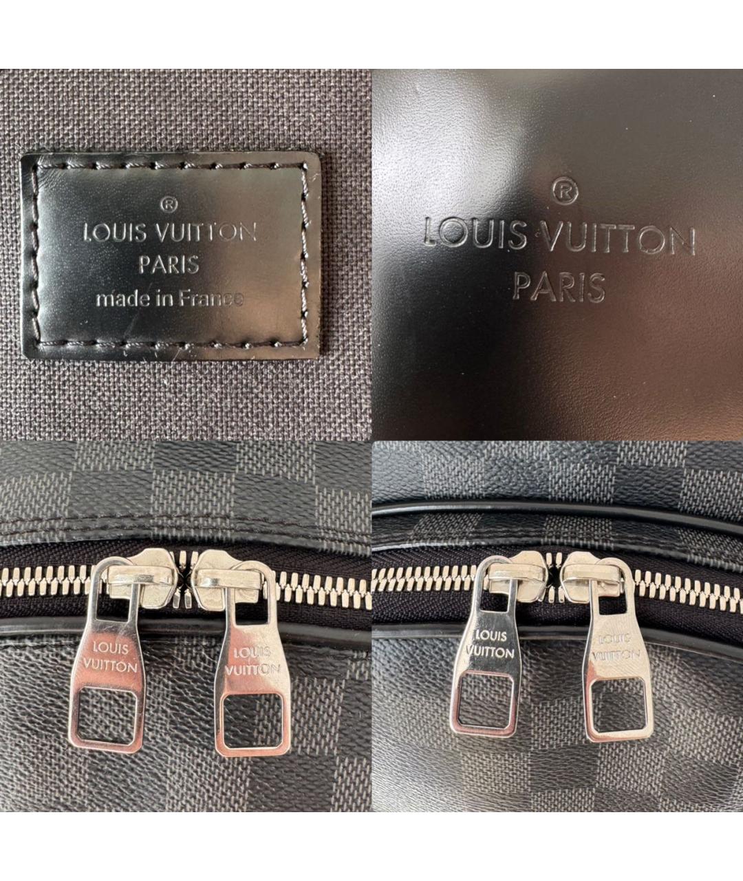 LOUIS VUITTON Черный рюкзак, фото 6