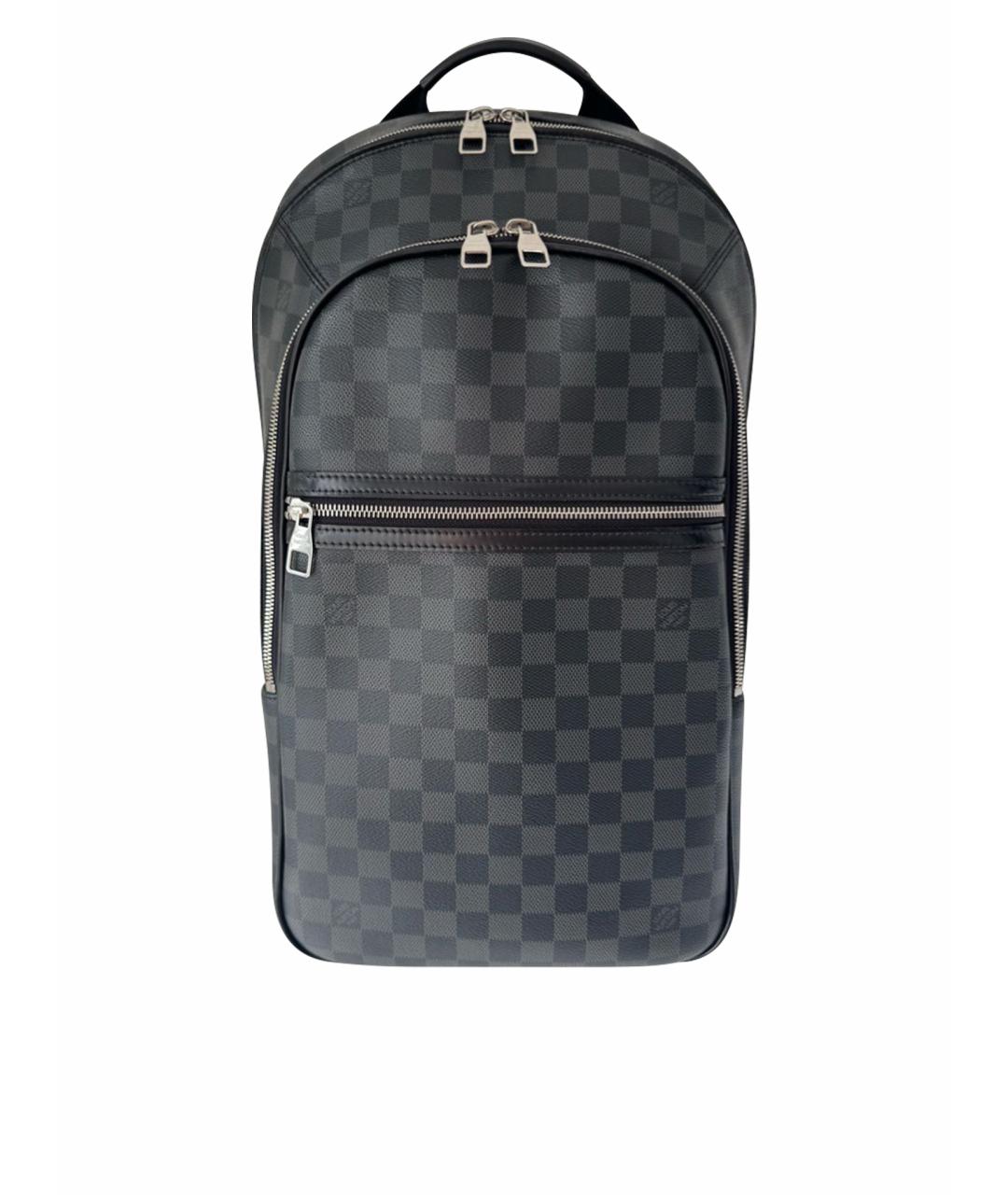 LOUIS VUITTON Черный рюкзак, фото 1