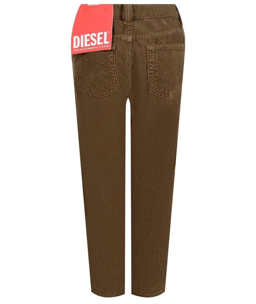 DIESEL Хаки хлопковые детские джинсы, фото 2