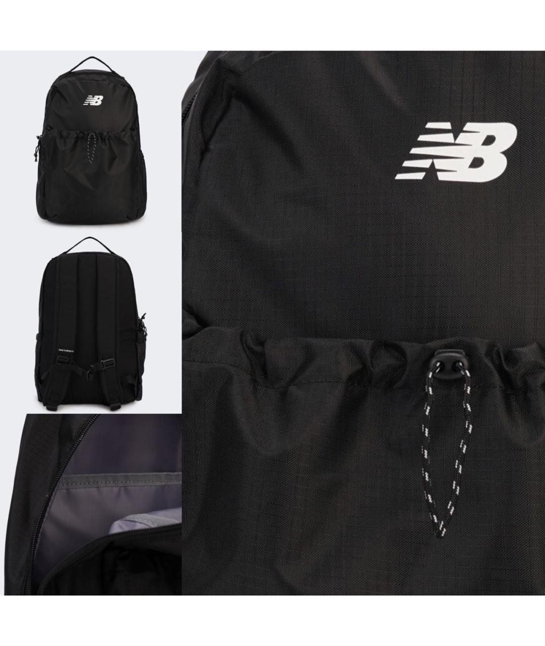 NEW BALANCE Черный рюкзак, фото 4