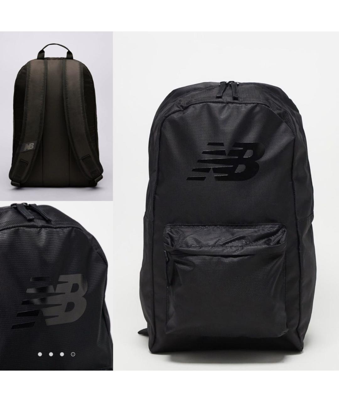 NEW BALANCE Черный рюкзак, фото 5