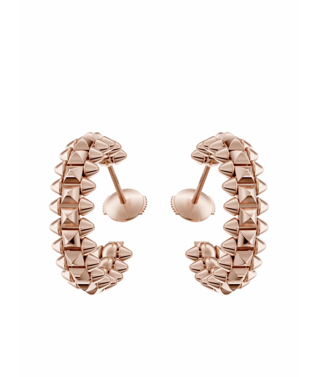 CARTIER Золотые серьги из розового золота, фото 1