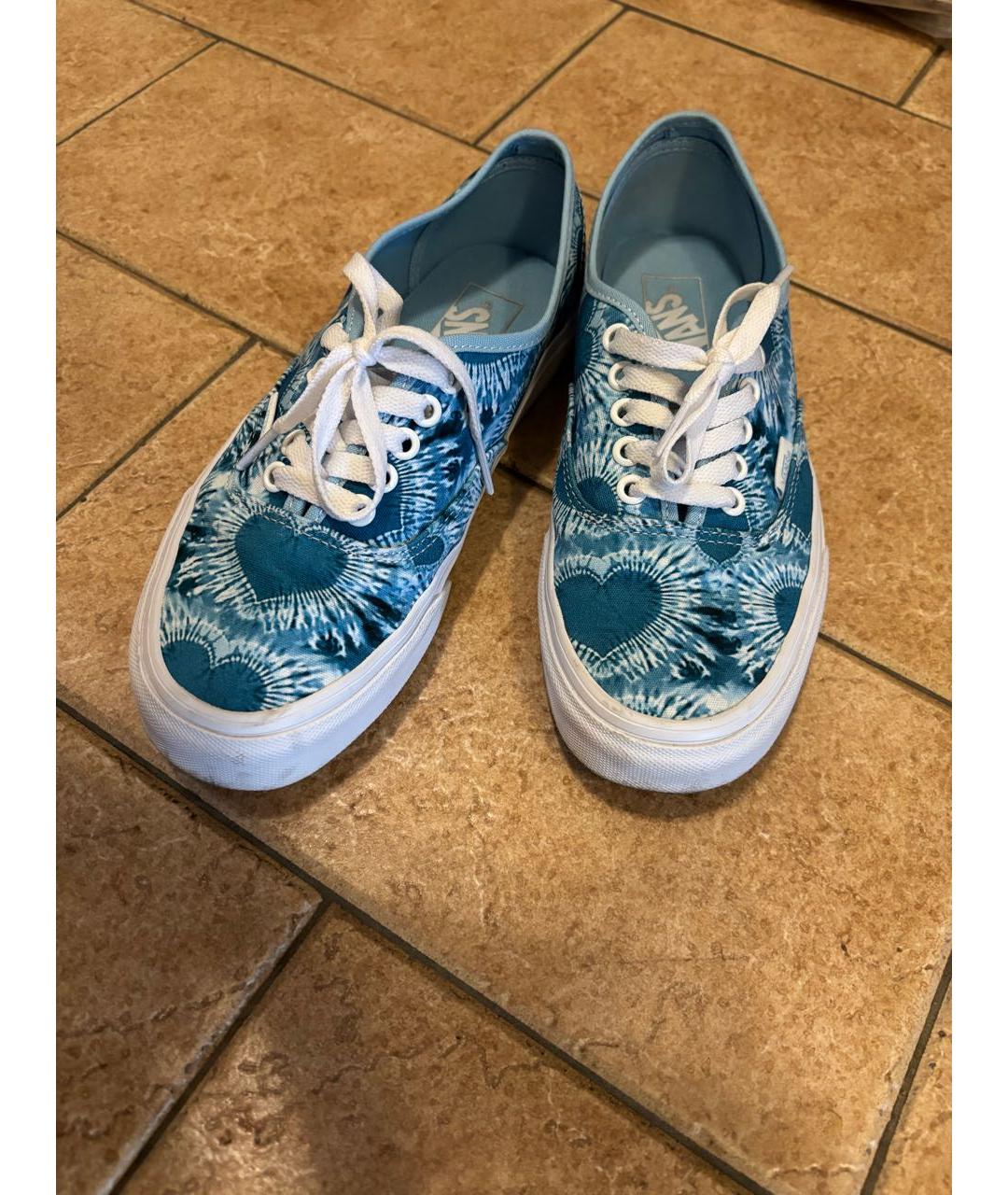 VANS Синие текстильные кеды, фото 2