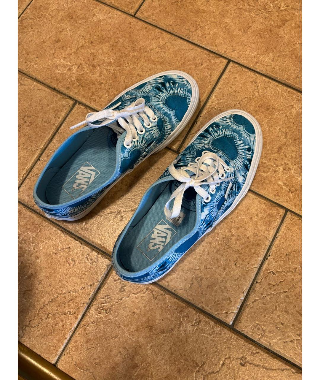 VANS Синие текстильные кеды, фото 7