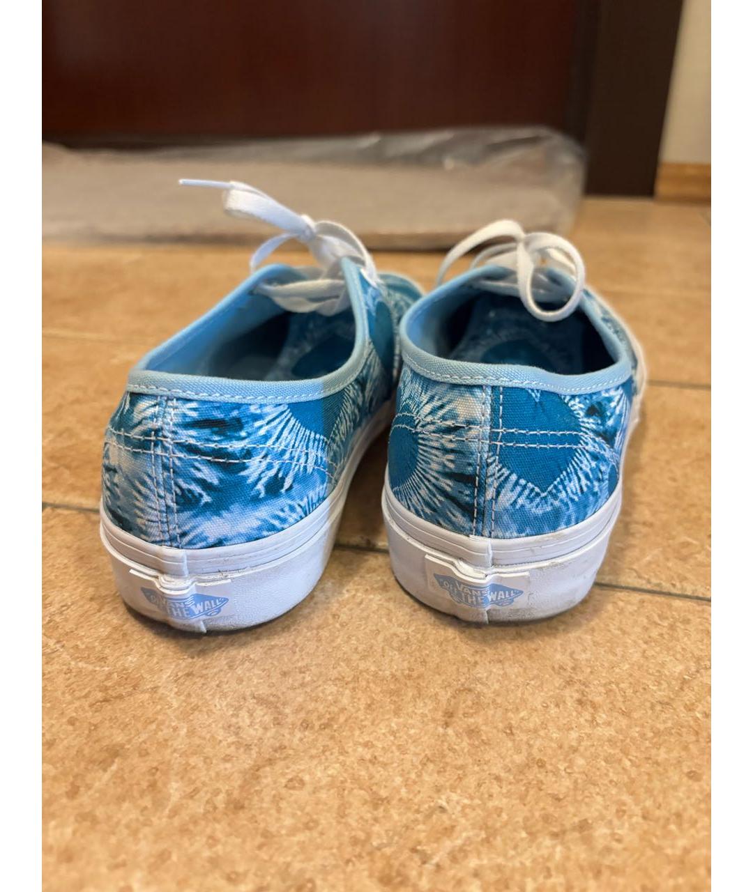 VANS Синие текстильные кеды, фото 4