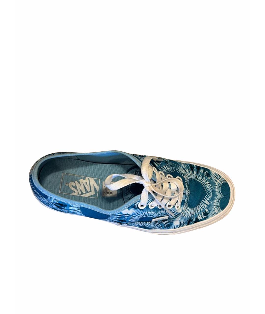 VANS Синие текстильные кеды, фото 1