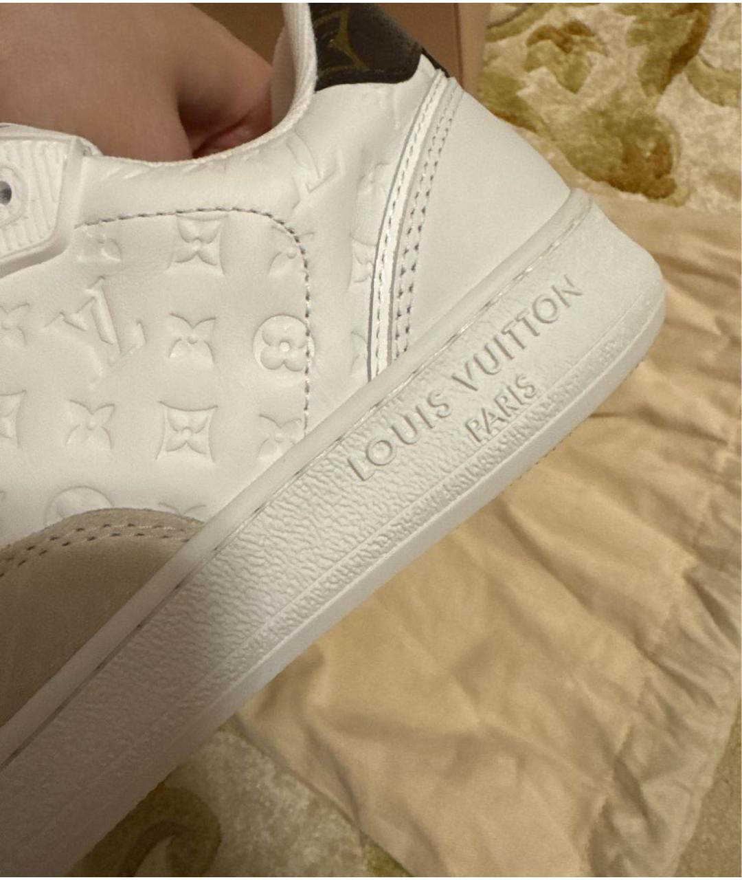 LOUIS VUITTON Белые кеды, фото 3