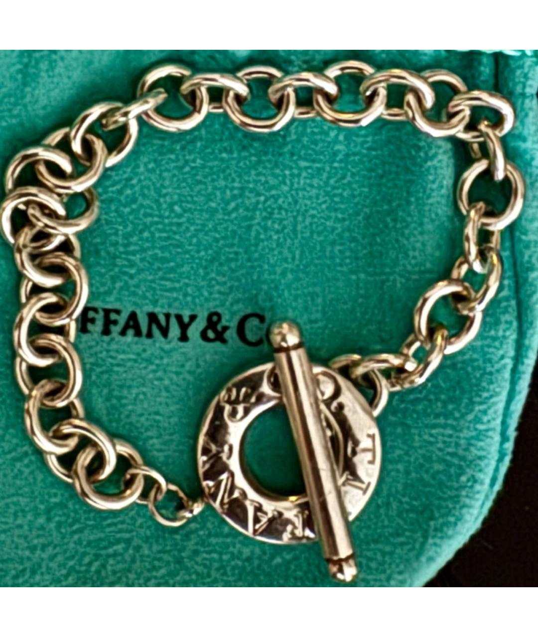 TIFFANY&CO Серебрянный серебряный браслет, фото 3