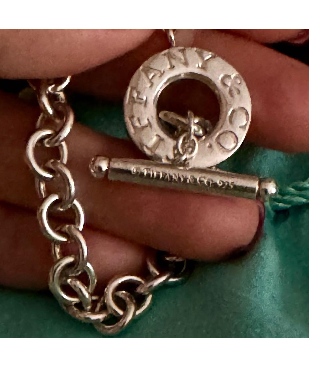 TIFFANY&CO Серебрянный серебряный браслет, фото 4