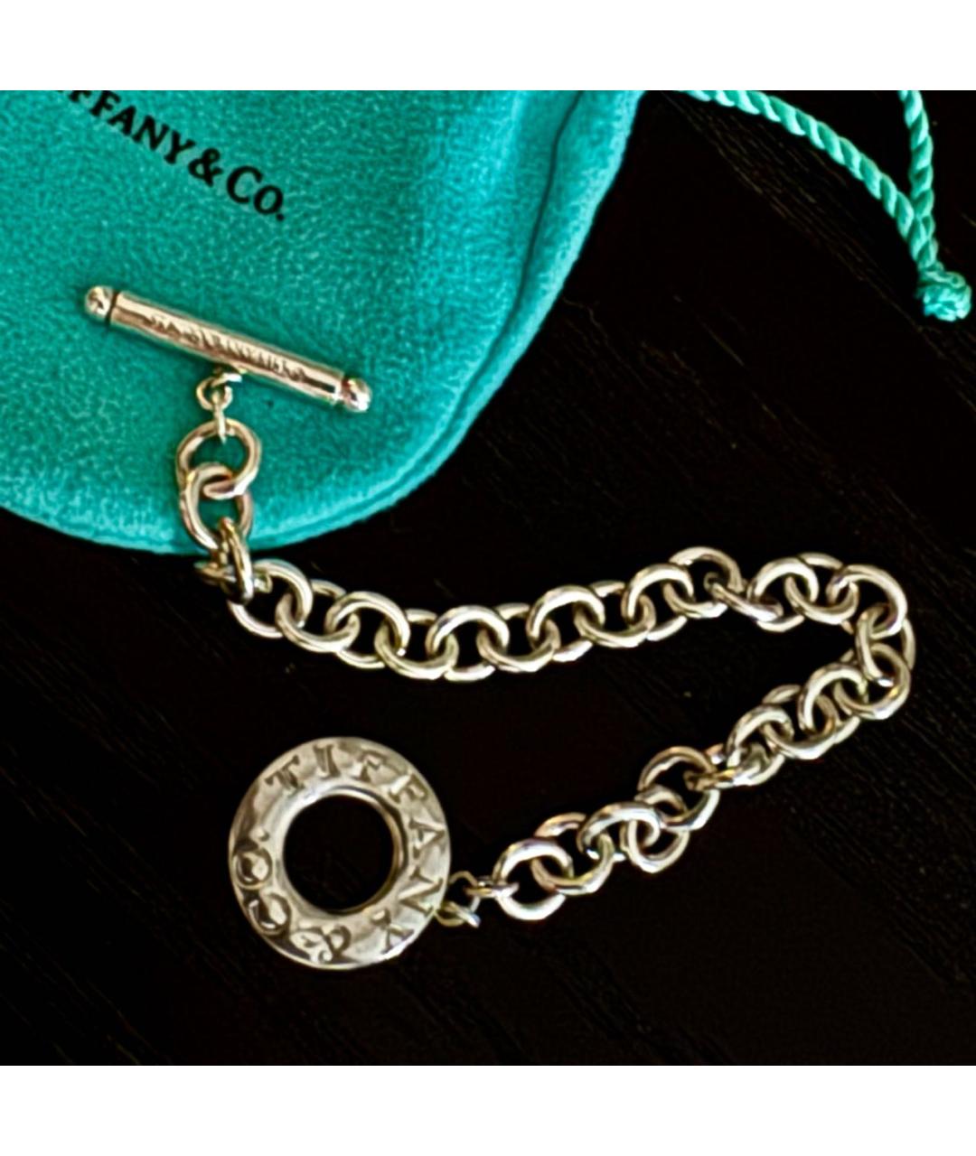 TIFFANY&CO Серебрянный серебряный браслет, фото 5