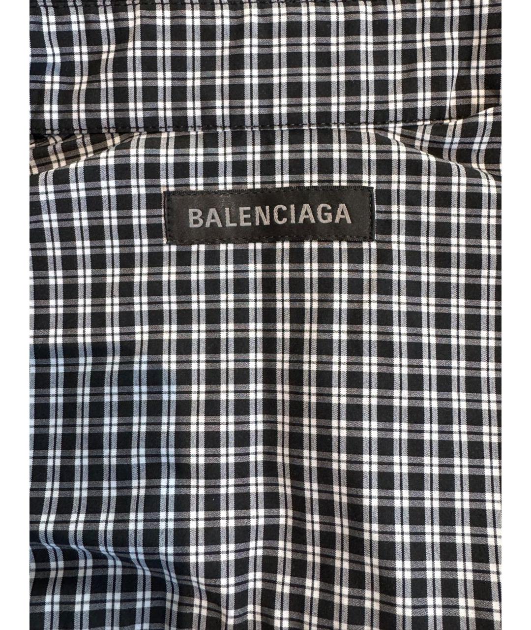 BALENCIAGA Серая полиэстеровая рубашка, фото 3