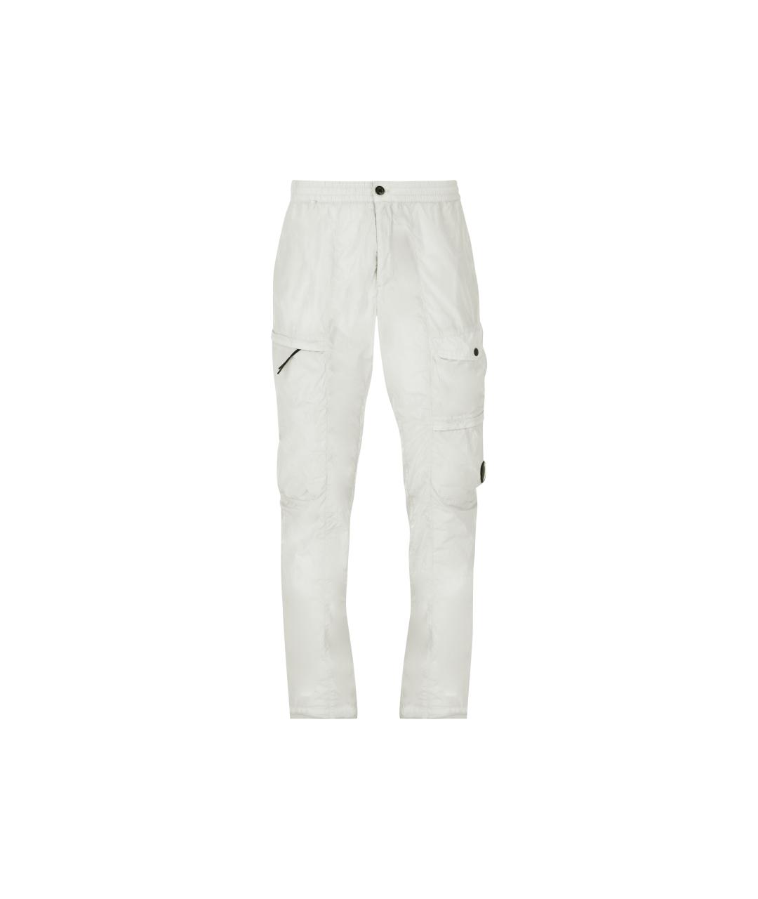 CP COMPANY Серые полиамидовые повседневные брюки, фото 4