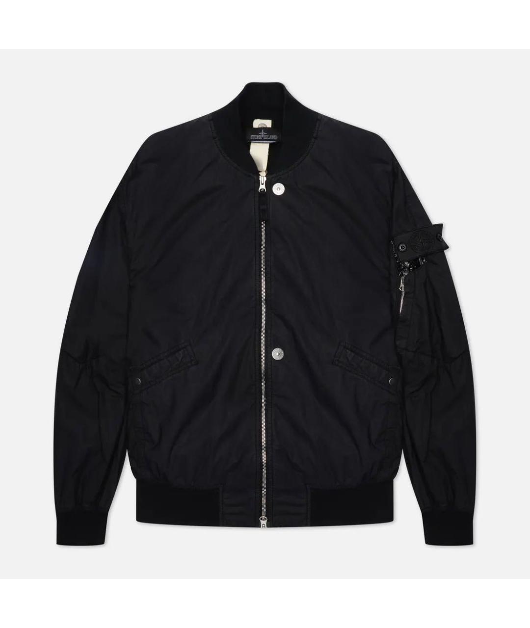 STONE ISLAND SHADOW PROJECT Черная полиуретановая куртка, фото 8