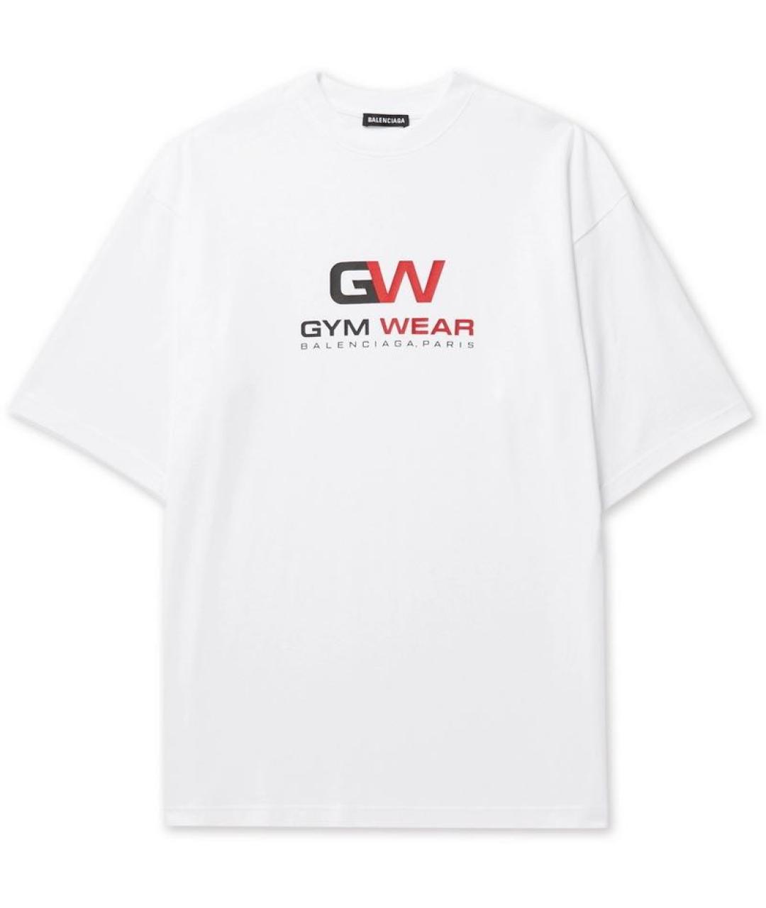 VETEMENTS Белая хлопковая футболка, фото 9