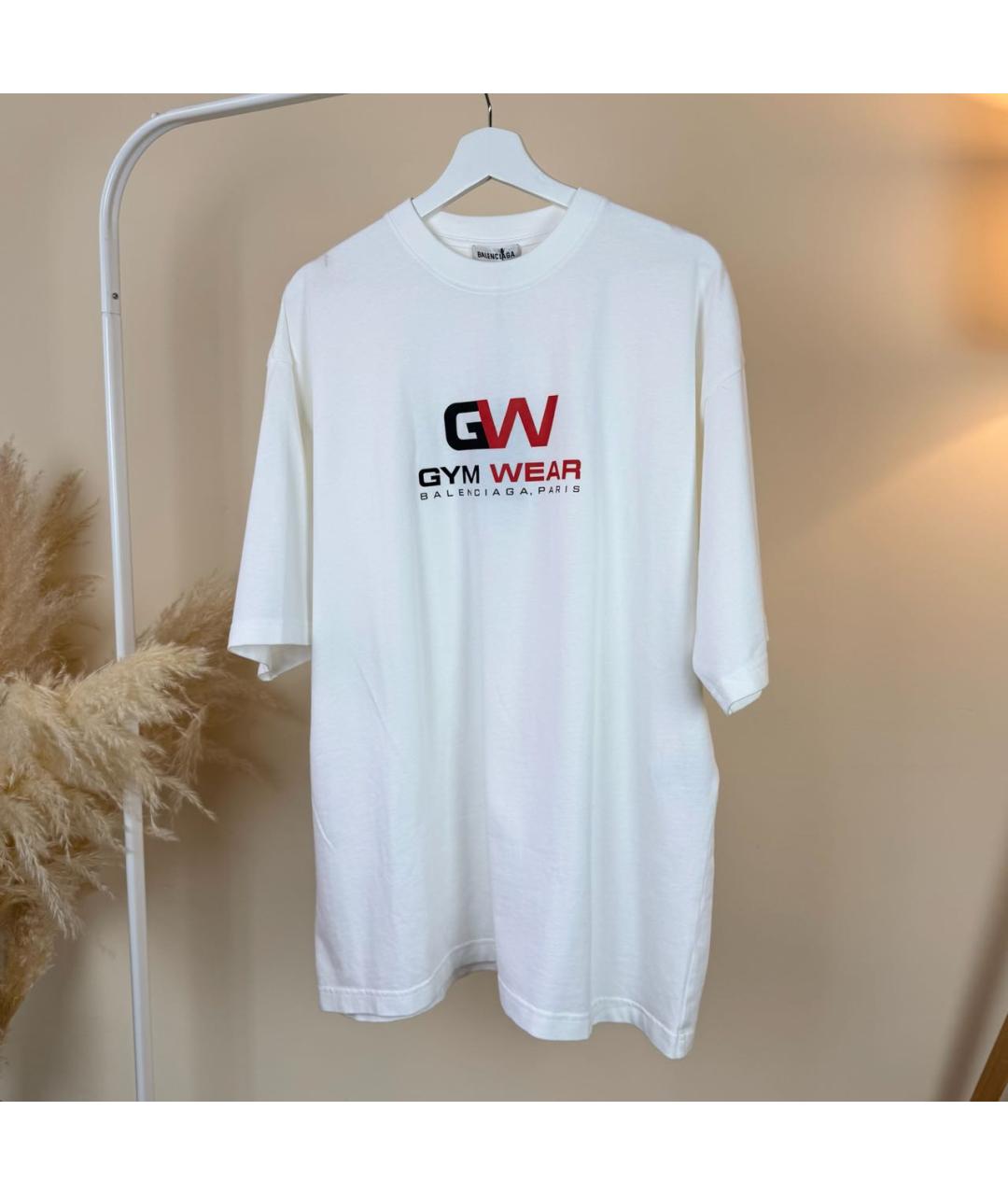 VETEMENTS Белая хлопковая футболка, фото 3