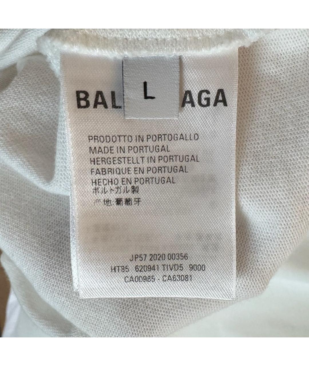 VETEMENTS Белая хлопковая футболка, фото 8