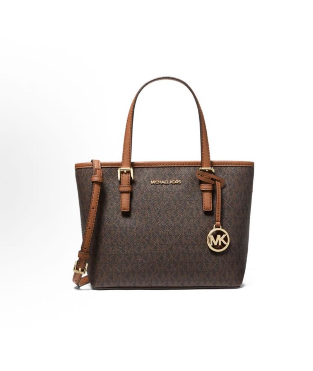 MICHAEL KORS Коричневая сумка тоут, фото 7