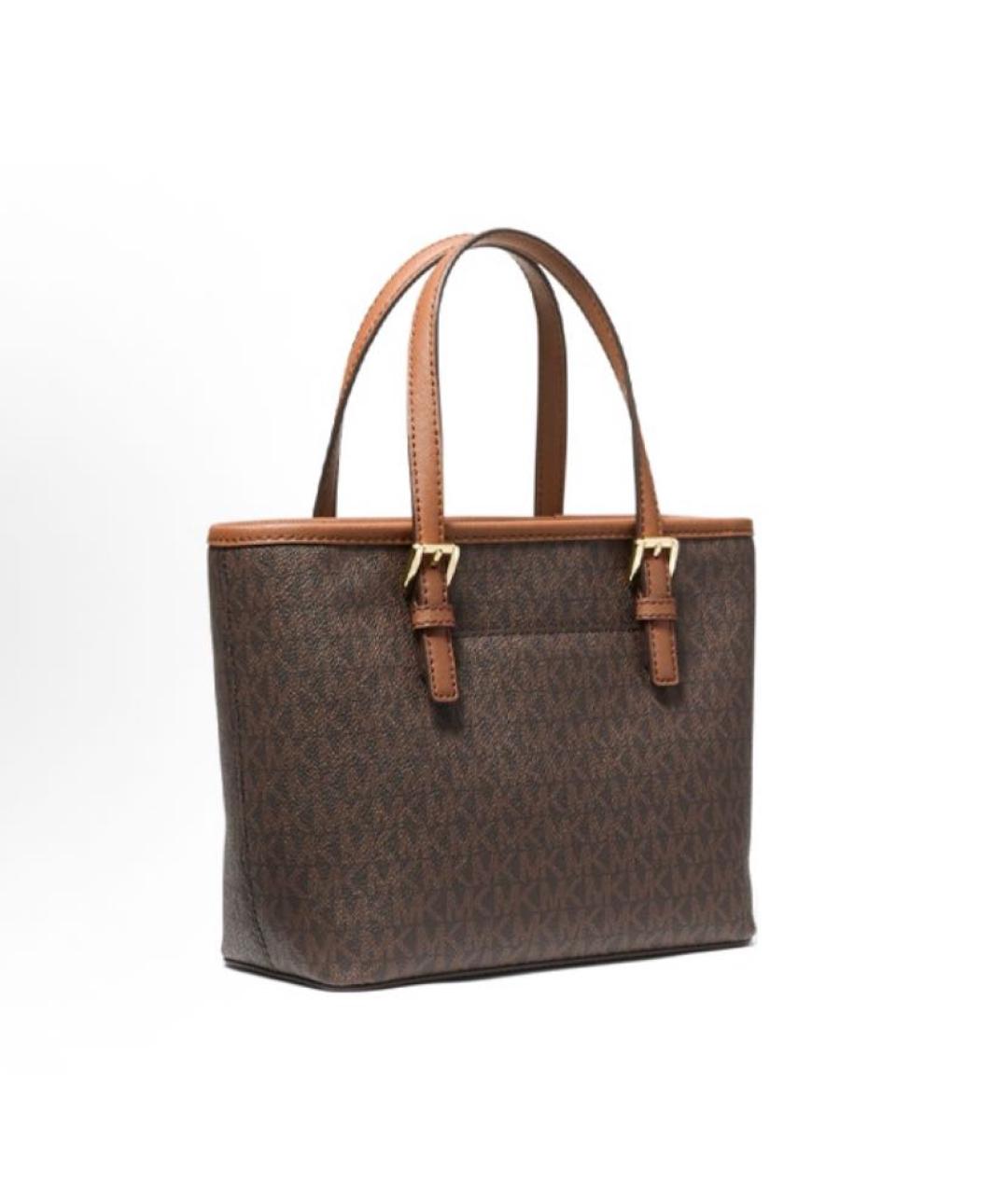 MICHAEL KORS Коричневая сумка тоут, фото 2