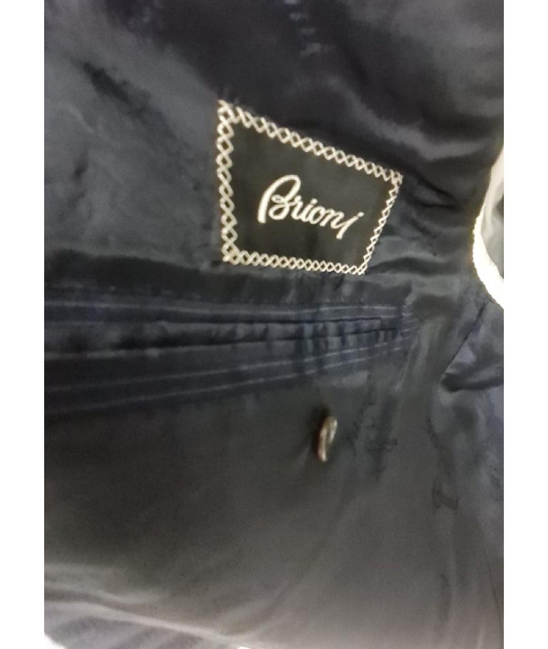 BRIONI Темно-синий классический костюм, фото 4