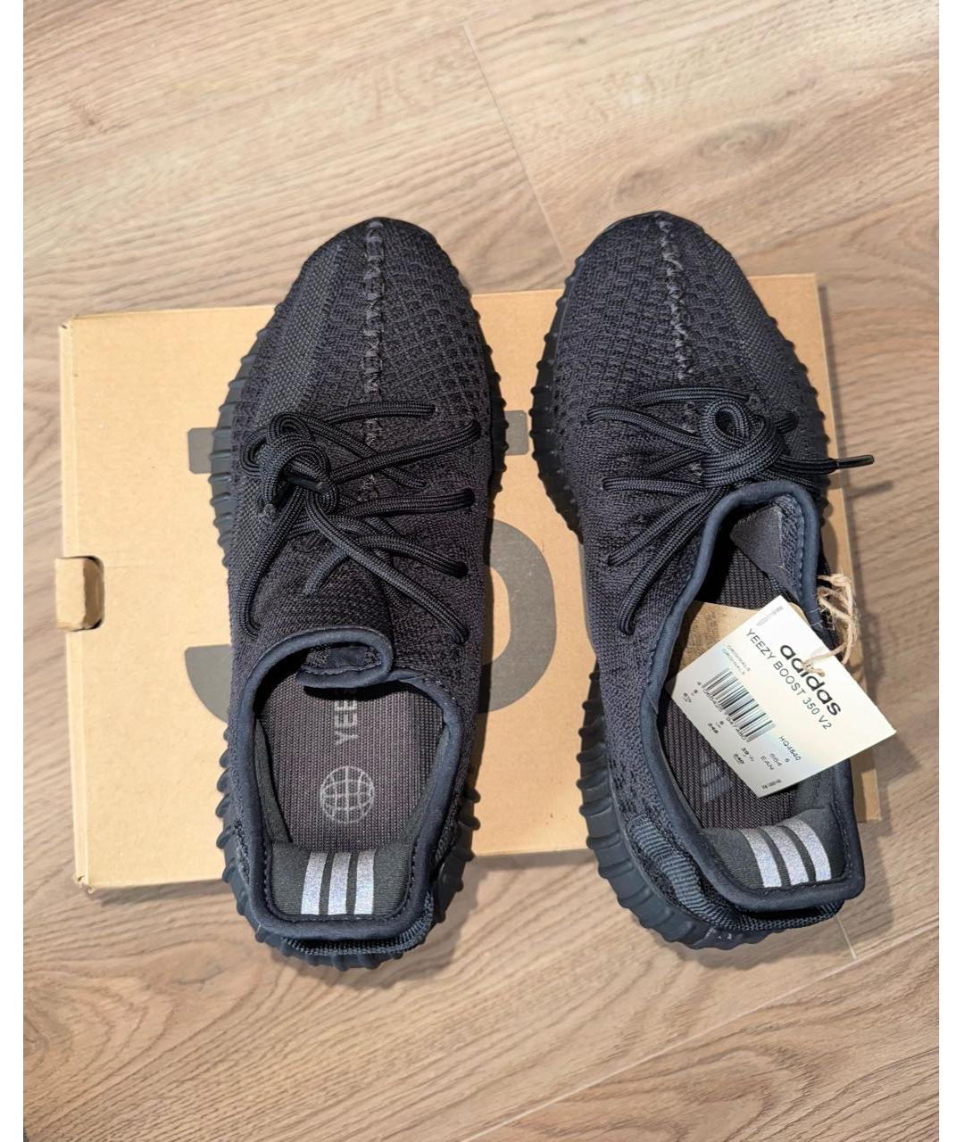 ADIDAS YEEZY Черные кроссовки, фото 4
