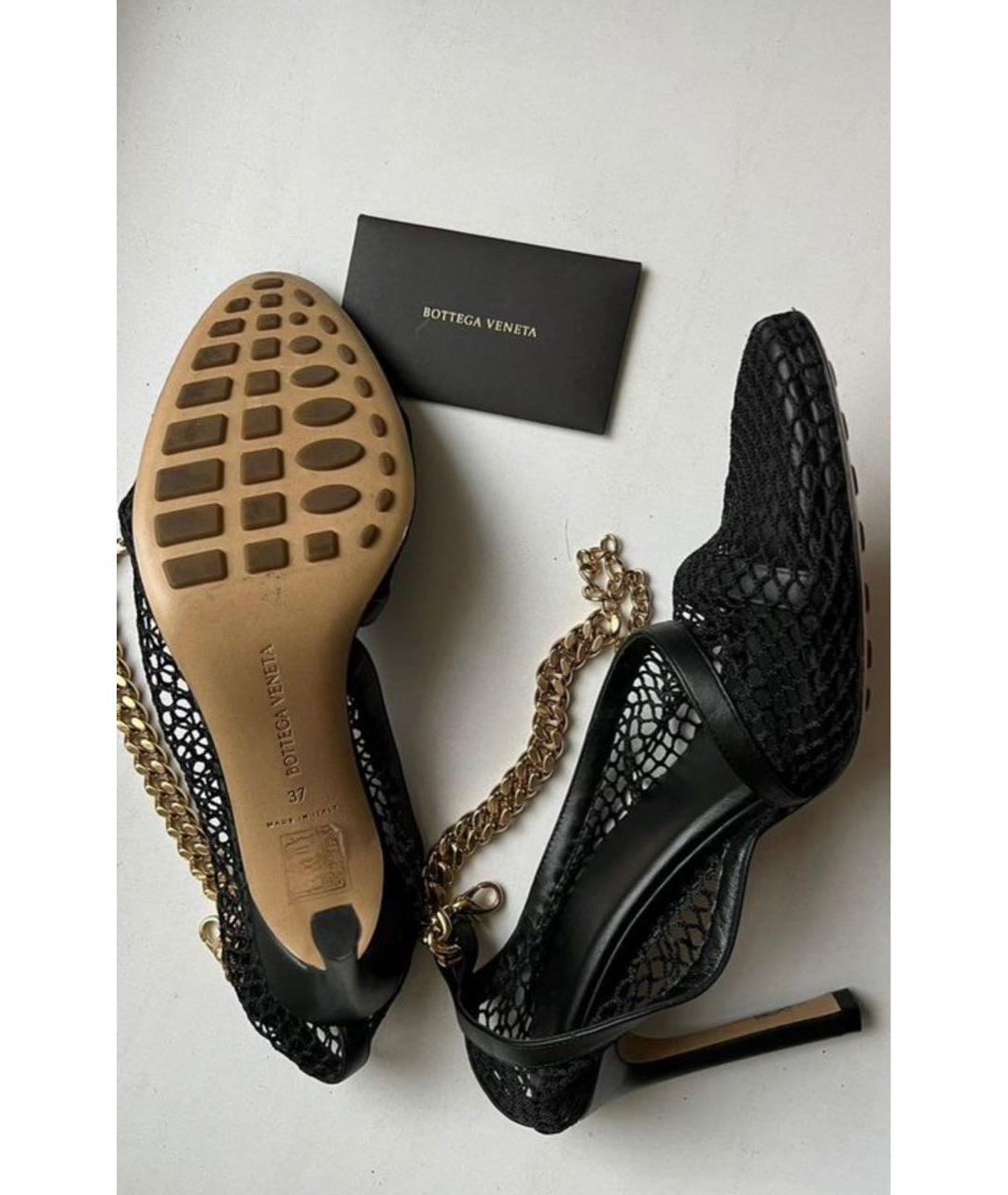BOTTEGA VENETA Черные туфли, фото 3