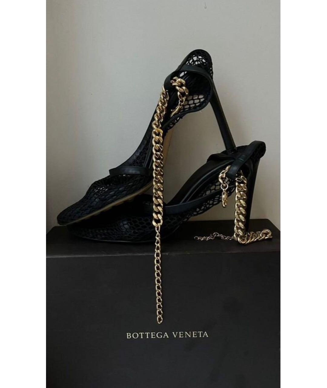 BOTTEGA VENETA Черные туфли, фото 2