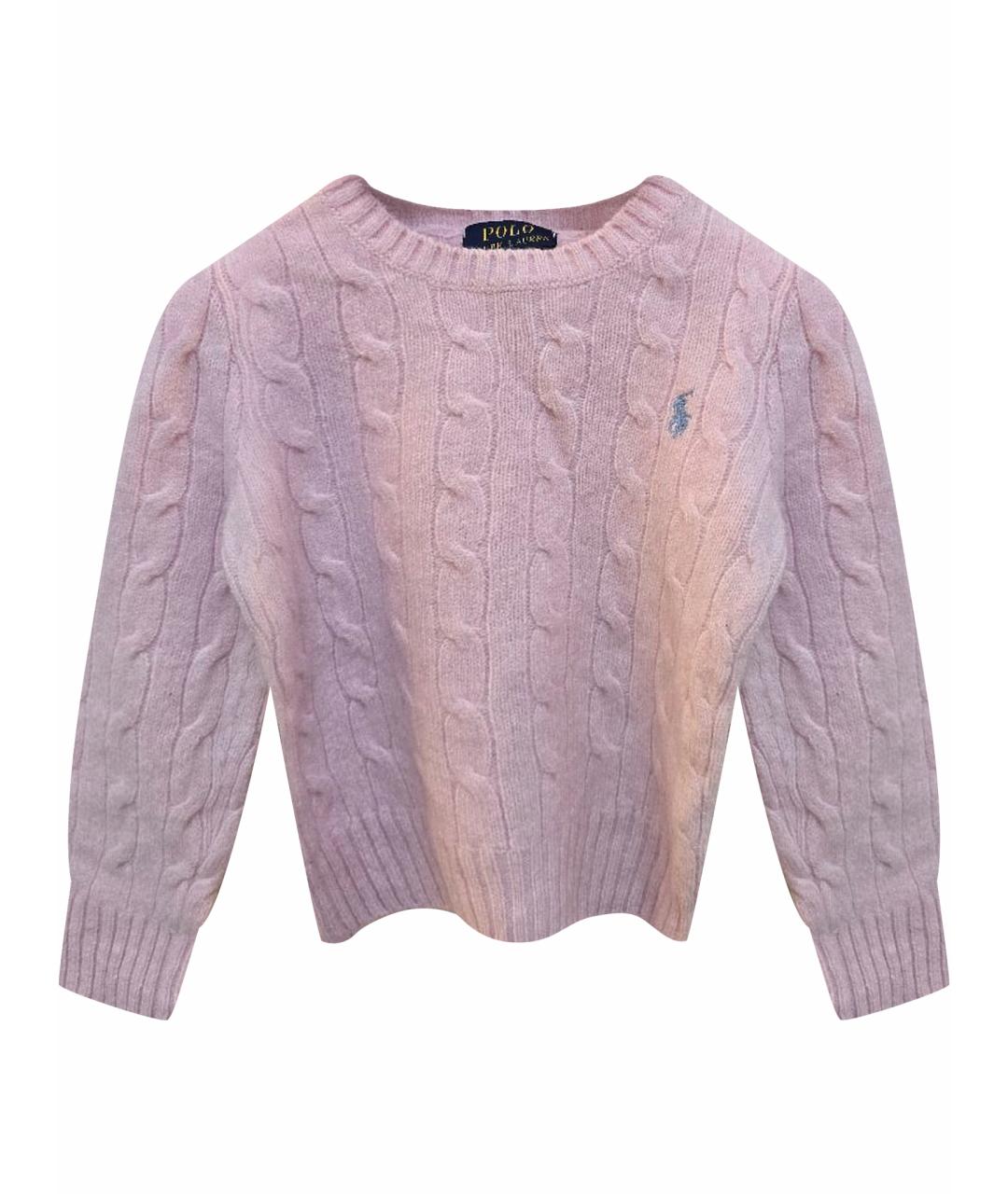 POLO RALPH LAUREN Розовая шерстяная рубашка/блузка, фото 1