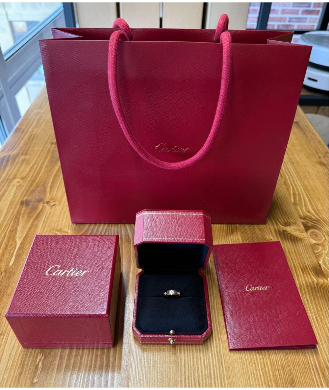 CARTIER Золотое кольцо из розового золота, фото 3