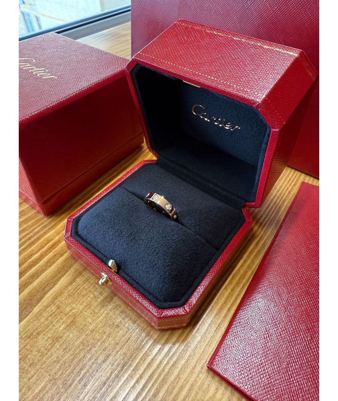 CARTIER Золотое кольцо из розового золота, фото 2