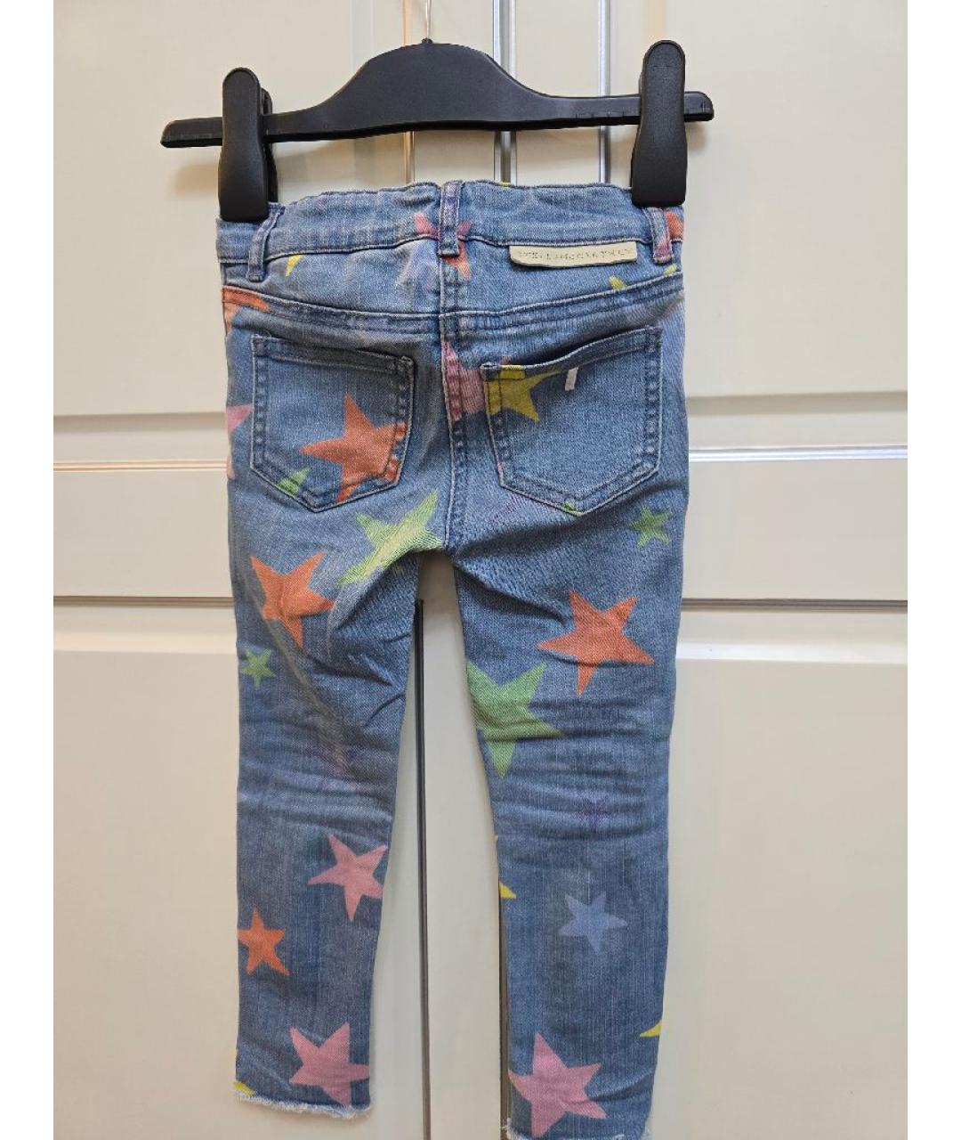 STELLA MCCARTNEY Мульти хлопковые детские джинсы, фото 2