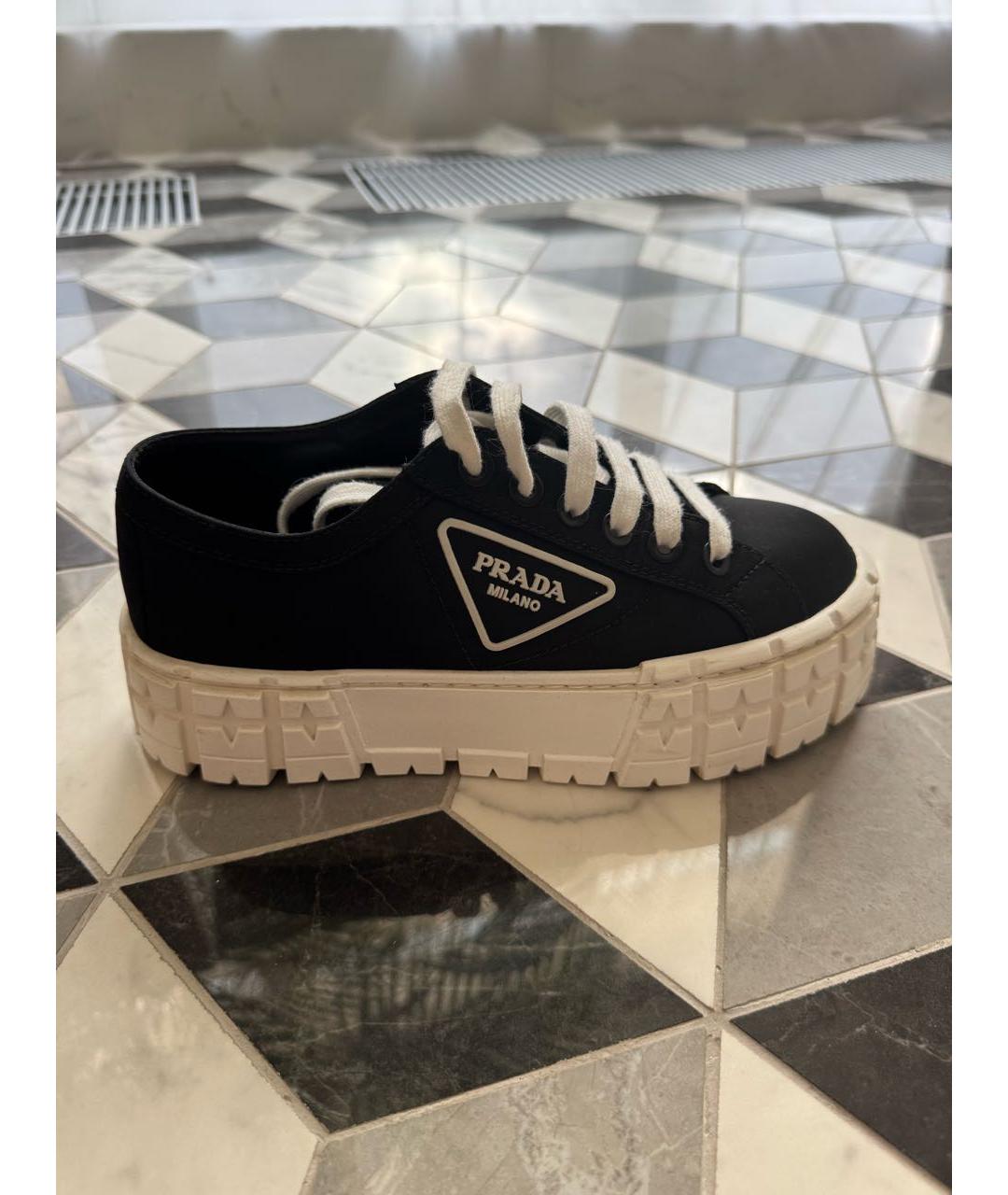 PRADA Черные кеды, фото 7
