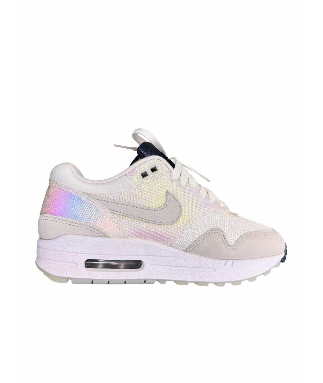 NIKE Белые синтетические кроссовки, фото 1