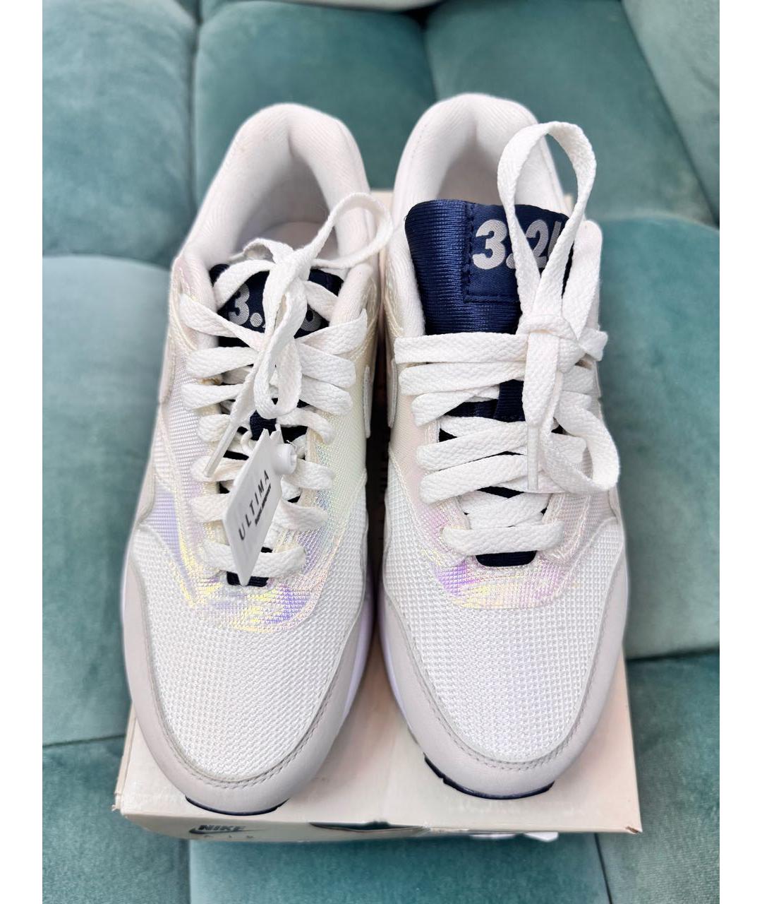NIKE Белые синтетические кроссовки, фото 2