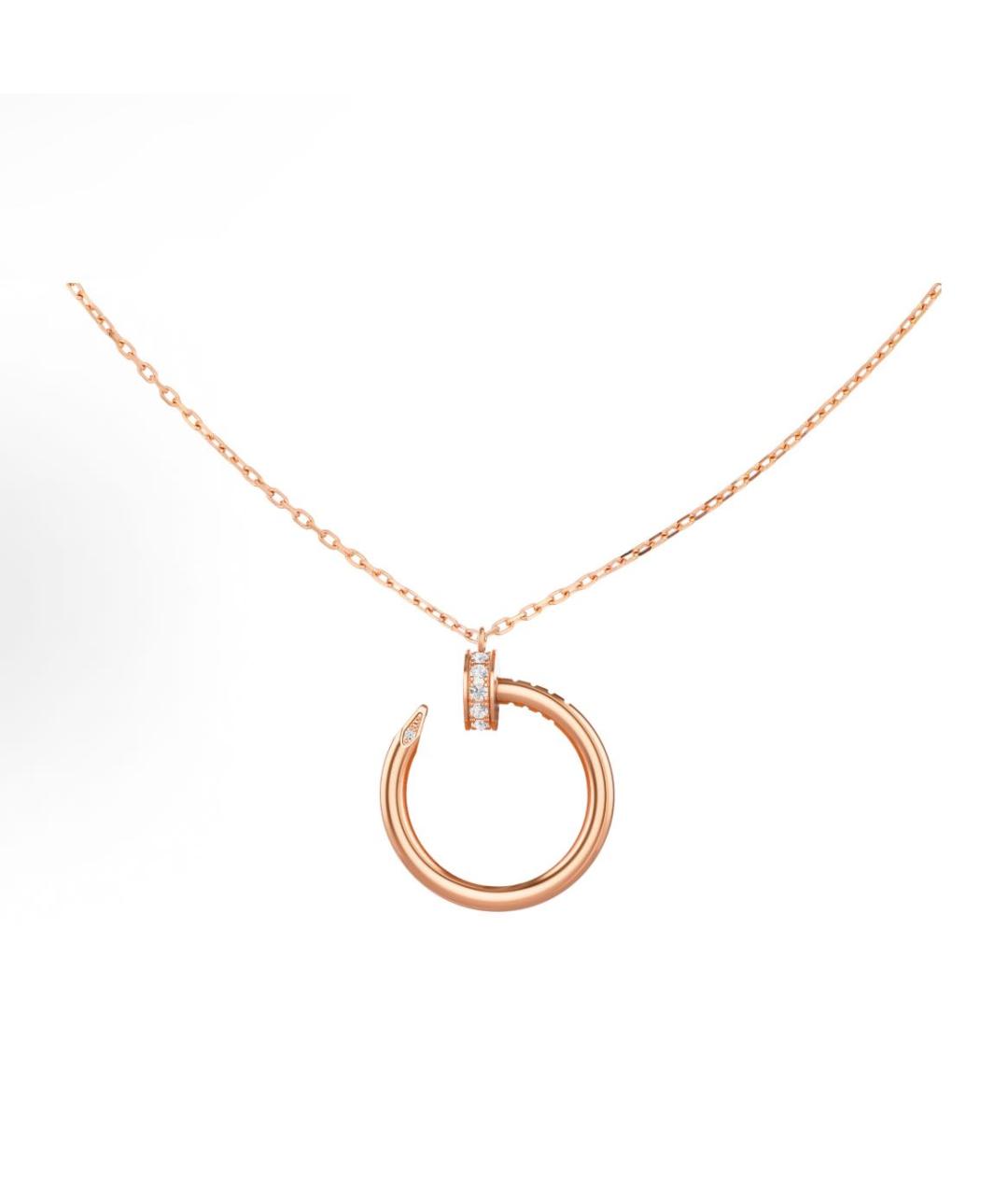 CARTIER Золотая подвеска из розового золота, фото 3