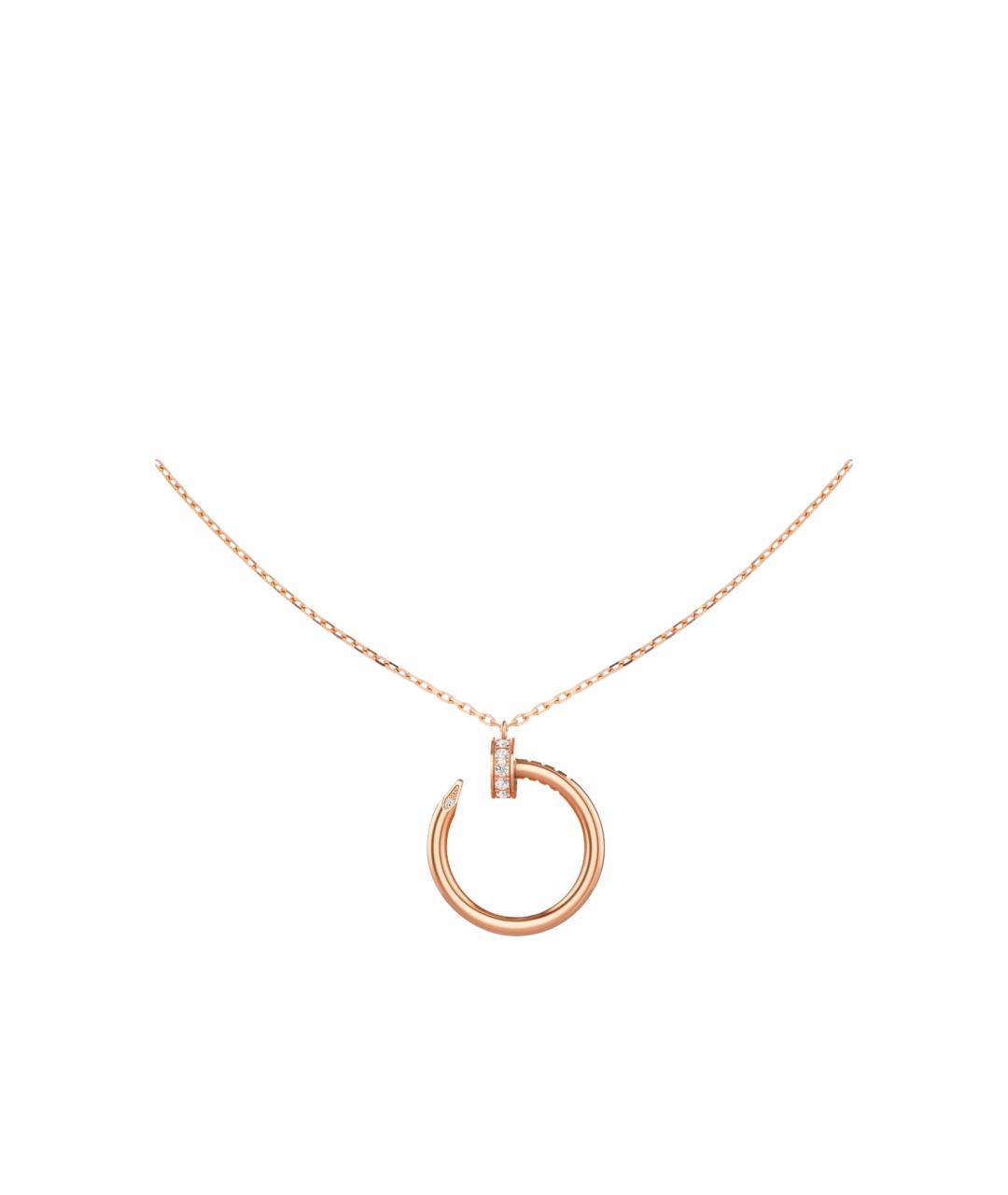 CARTIER Золотая подвеска из розового золота, фото 1