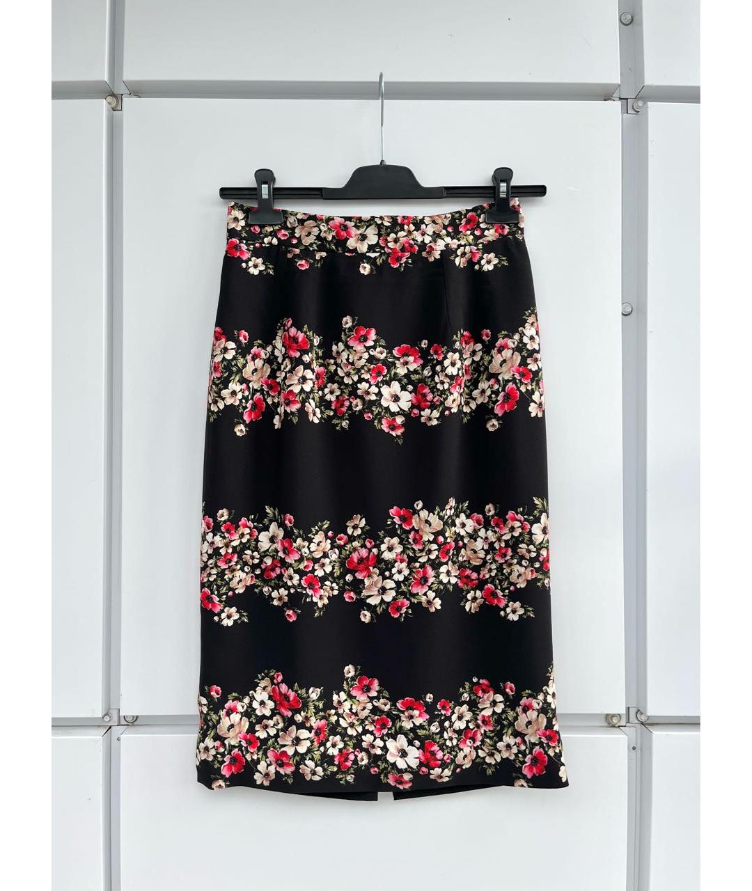 DOLCE&GABBANA Мульти вискозная юбка миди, фото 8